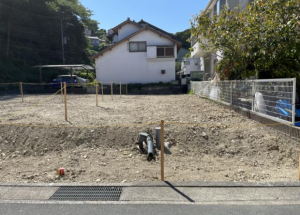 横須賀市二葉、土地の外観画像です