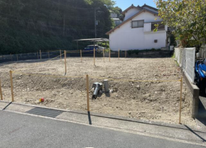 横須賀市二葉、土地の外観画像です