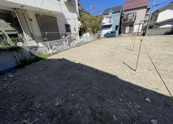 横須賀市二葉、土地の外観画像です