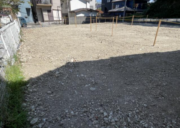 横須賀市二葉、土地の外観画像です