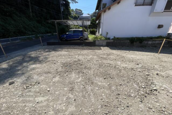 横須賀市二葉、土地の外観画像です