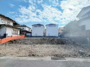 横須賀市森崎、土地の外観画像です