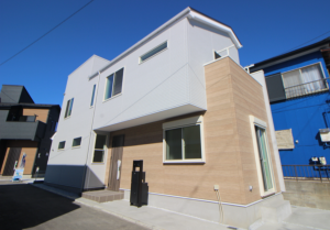 横須賀市舟倉、新築一戸建ての外観画像です