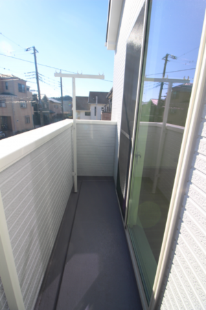 横須賀市舟倉、新築一戸建てのバルコニー画像です