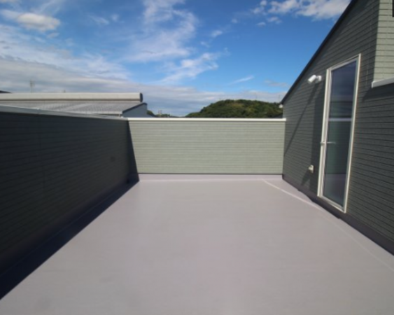 横須賀市舟倉、新築一戸建てのバルコニー画像です