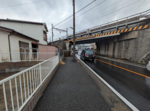 横須賀市馬堀町、土地の画像です