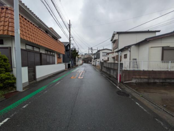 横須賀市馬堀町、土地の画像です