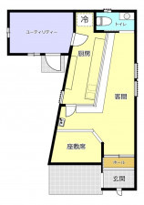 横須賀市佐原、収益物件/店舗の間取り画像です