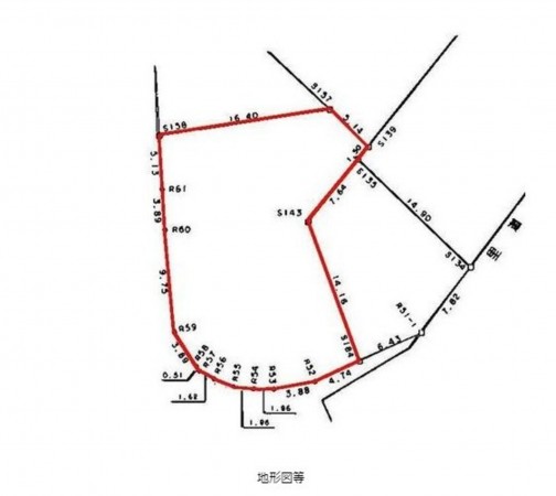 福知山市三和町、土地の画像です