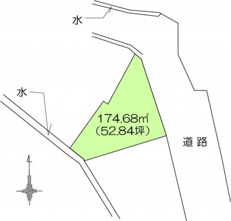 綾部市並松町、土地の画像です