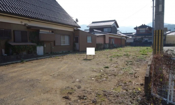 舞鶴市字行永、土地の画像です