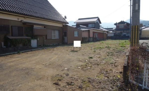 舞鶴市字行永、土地の画像です