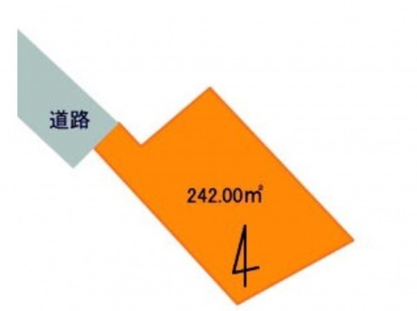 舞鶴市字上福井、土地の画像です