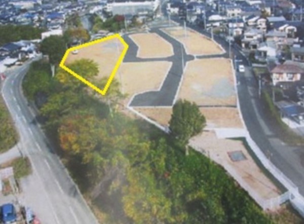 福知山市字正明寺、土地の間取り画像です