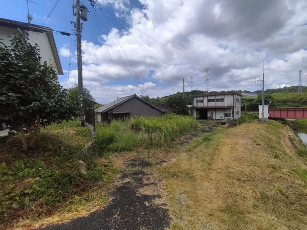 綾部市渕垣町、土地の画像です