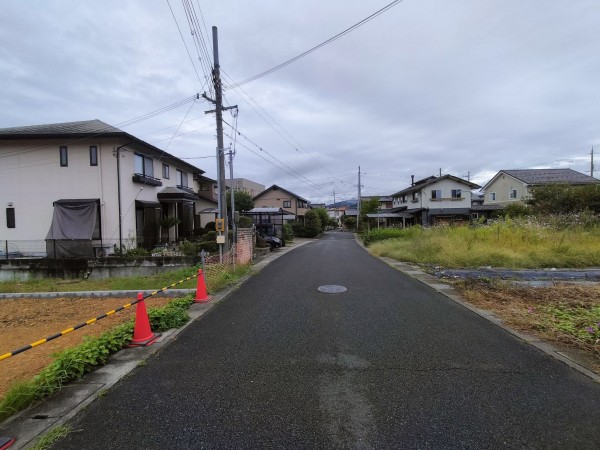 福知山市字前田、土地の画像です