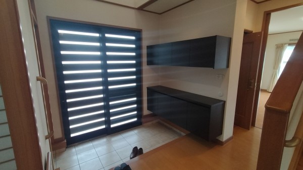 福知山市大江町、中古一戸建ての玄関画像です