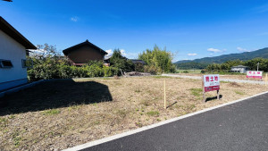 福知山市字前田、土地の画像です