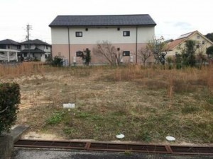 鳥取市気高町浜村、土地の画像です