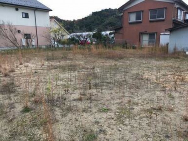 鳥取市気高町浜村、土地の間取り画像です
