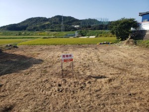 鳥取市服部、土地の外観画像です