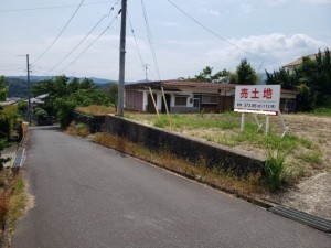 鳥取市鹿野町今市、土地の画像です