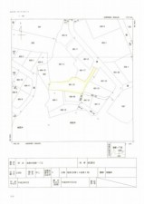 鳥取市面影、土地の間取り画像です