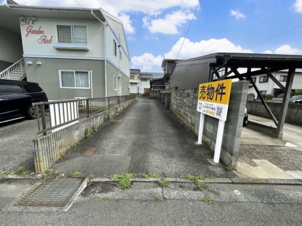 鳥取市馬場町、土地の画像です