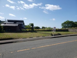 岩美郡岩美町大字浦富、土地の前面道路を含む現地写真画像です