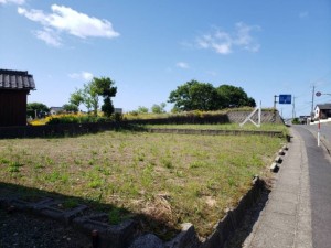 岩美郡岩美町大字浦富、土地の前面道路を含む現地写真画像です