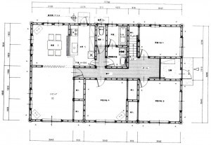 岩美郡岩美町大字浦富、中古一戸建ての間取り画像です