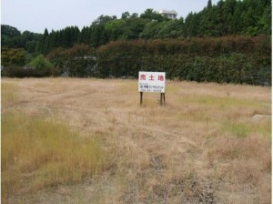 出雲市知井宮町、土地の画像です