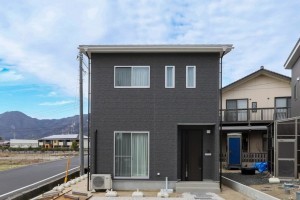 出雲市矢野町、新築一戸建ての外観画像です
