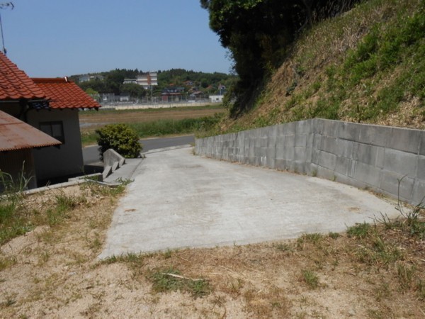 松江市西谷町、土地の外観画像です
