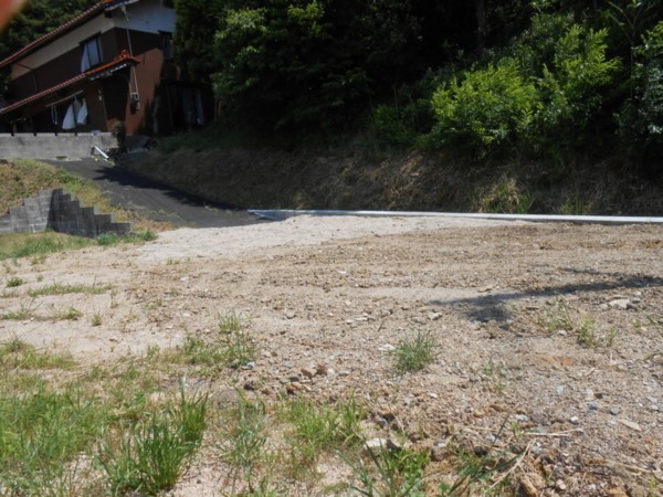 松江市西谷町、土地の外観画像です