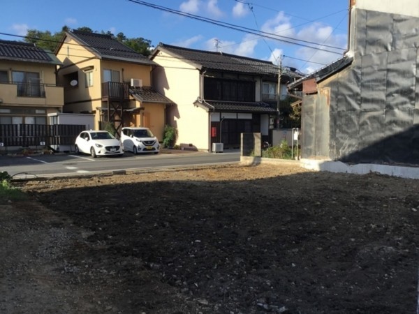 松江市石橋町、土地の画像です