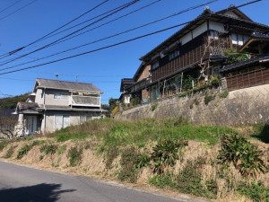 松江市法吉町、土地の画像です