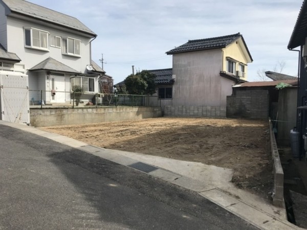 松江市一の谷町、土地の画像です