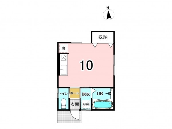 出雲市斐川町直江、新築一戸建ての間取り画像です