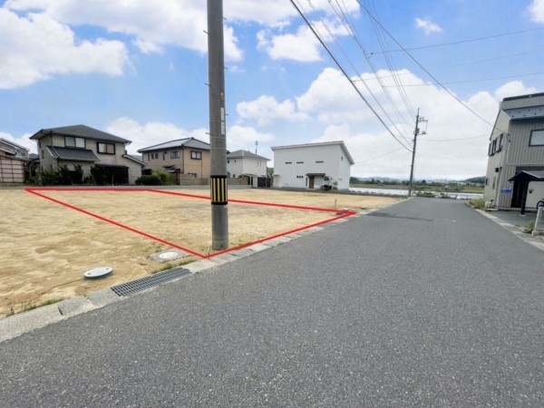 鳥取市浜坂、土地の外観画像です