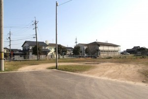 出雲市平田町、土地の画像です