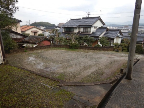 松江市東津田町、土地の間取り画像です