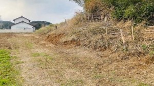 松江市下東川津町、土地の間取り画像です