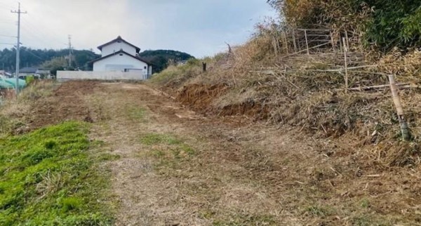 松江市下東川津町、土地の外観画像です