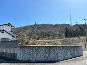 鳥取市滝山、土地の画像です