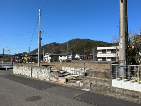 鳥取市滝山、土地の間取り画像です