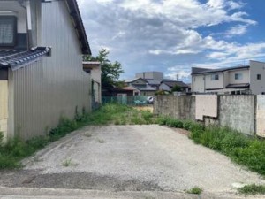 鳥取市馬場町、土地の画像です