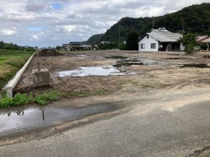 鳥取市鹿野町今市、土地の画像です