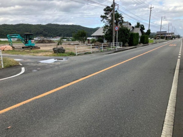 鳥取市鹿野町今市、土地の画像です