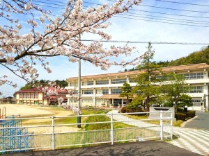 鳥取市国府町稲葉丘、新築一戸建ての小学校画像です